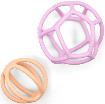 Набір прорізувачів Jellystone Сенсорні м'ячики Bubblegum and Peach 2 в 1 00726 (9343900007269)