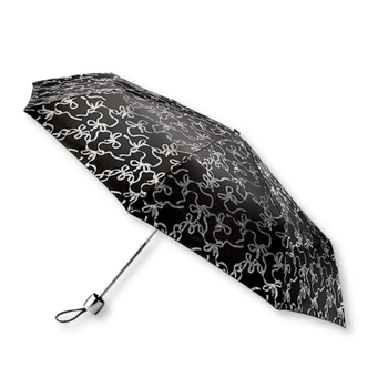 Зонт женский Fulton L354-042052 Minilite-2 Glitter Bow (Блестящий бант)