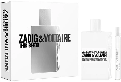 Zestaw damski Zadig&Voltaire This is Her Woda perfumowana 100 ml + Woda perfumowana 10 ml (3423222145606)