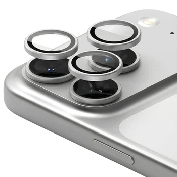 Защитное стекло на камеру iPhone 17 Pro / iPhone 17 Pro Max Silver серебристый (ЕС-2191I17PSI)