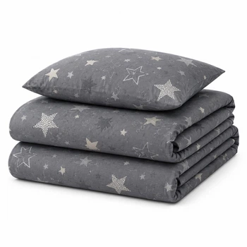 Комплект постільної білизни PERYNKA з байки Midnight 150×220 см