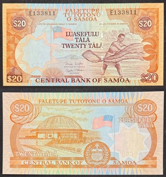 Самоа 20 тала 2002 р. UNC
