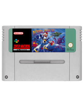Игра Nintendo SNES Mega Man X Europe Английская Версия Только Картридж Б/У