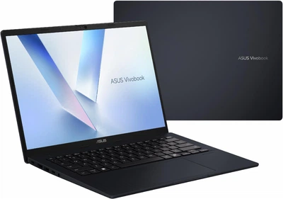 Ноутбук ASUS Vivobook M1407GA (M1407GA-LY010W), AMD Ryzen AI 7 445 / 14" / RAM 16 ГБ DDR5 / SSD 512 ГБ / AMD Radeon / Windows 11 Home / Чорний