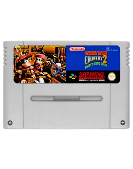 Игра Nintendo SNES Donkey Kong Country 2: Diddy's Kong Quest Europe Английская Версия Только Картридж Б/У