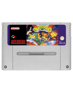 Игра Nintendo SNES Battletoads in Battlemaniacs Europe Английская Версия Только Картридж Б/У