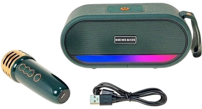 Портативна колонка Adar M2205 5W Green (5901271616790)