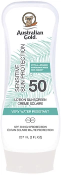 Сонцезахисний лосьйон Australian Gold Sensitive Spf50+ 237 мл (54402731215)