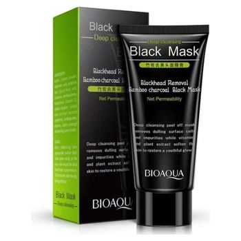 Маска для обличчя для видалення чорних цяток Bioaqua Deep Cleansing Black Mask, 60 мл