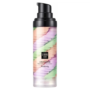 Триколірна база під макіяж Senana Contour Color Isolation, 40 мл