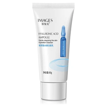 Пенка для умывания с экстрактом гиалуроновой кислоты Images Beauty Hyaluronic Acid Ampoule Cleancer, 60 мл