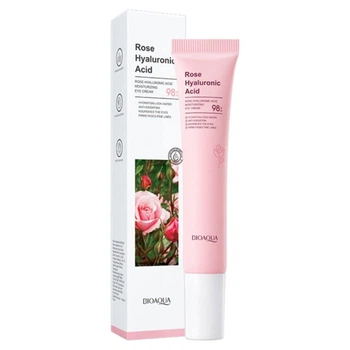Крем под глаза с экстрактом розы и гиалуроновой кислоты Bioaqua Rose Hyaluronic Acid Eye Cream, 20 мл