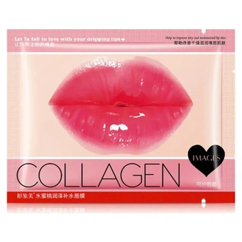 Коллагеновая маска для губ с экстрактом персика Images Collagen Lip Mask, 8 г
