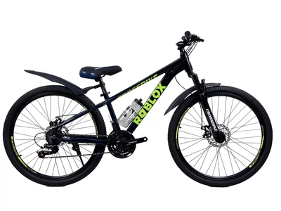 Велосипед CrossBike Roblox 26" 13" Чорний-Зелений