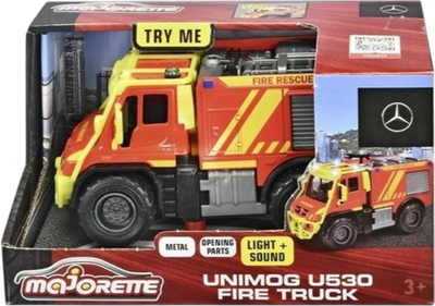 Пожежна машина Majorette Unimog U530 13 см 213712003038 (3467452075623)