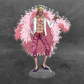 Акриловая коллекционная фигурка Аниме: One Piece Ван Пис Донкихот Дофламинго 15 см