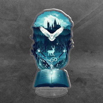 Акриловая коллекционная фигурка Harry Potter - Гарри Поттер (Hogwarts) (2) 15 см