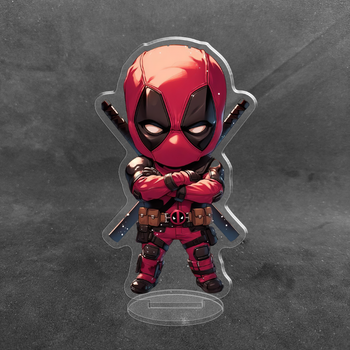Акриловая коллекционная фигурка Marvel Дэдпул Deadpool 10 cм