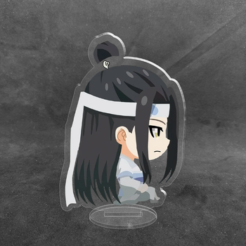Акриловая коллекционная фигурка Chibi Аниме: Mo Dao Zu Shi Магистр дьявольского культа Лань Ванцзи 1 10 cм