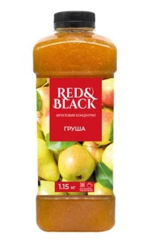 Фруктовий концентрат Red and Black груша 1100г (770018114)