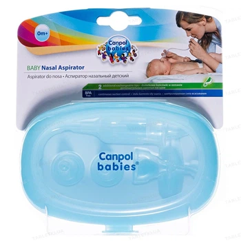 Аспіратор для носа Canpol Babies 5/119