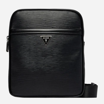 Сумка-планшет через плечо мужская Guess Milano Crossbody Flat HMMIPW-P6223-BLA Black (7625826418902)
