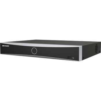 Hikvision DS-7604NXI-K1/4P(D) - 4-канальный PoE 1U AcuSense видеорегистратор