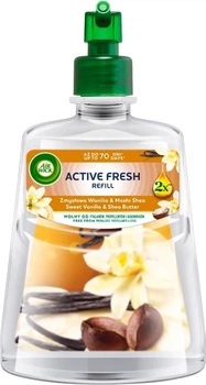 Сменный флакон к автоматическому освежителю воздуха Air Wick Active Fresh Сладкая ваниль и масло ши 228 мл (5908252018352)