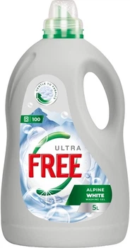 Гель для стирки Free Alpine Freshness White с ароматом свежести 5 л (4820196011446)