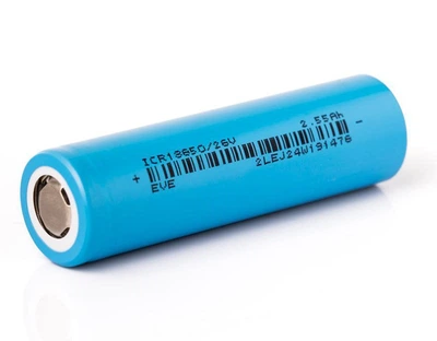 Высокоточный аккумулятор 18650 EVE 3С 2600 mAh, 1 шт (HbP051747)