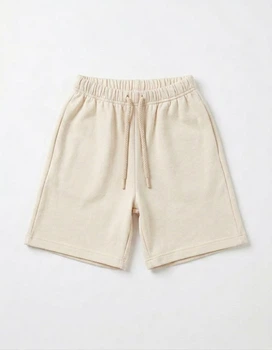Дитячі теплі шорти для дівчинки Green Cotton 128 см Кремові (251112146)
