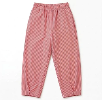 Дитячі штани для дівчинки Green Cotton 110 см Червоні (25111294)