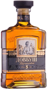 Бренді Довбуш Карпатський 5* 0.5 л 40% (4823122204332_4820183102874H)