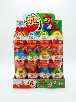 Комплект 10 шт Киндер Джой Super Mario Супер Марио