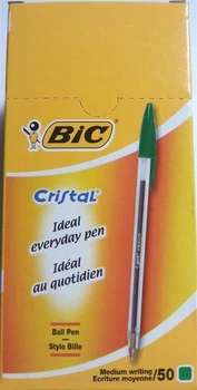 Набір кулькових ручок BIC Cristal 0.4 мм 50 шт (70330129641)