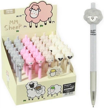 Набір кулькових ручок Penword MM Sheep 0.5 мм 36 шт (5902557443925)