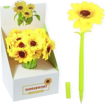 Набір кулькових ручок Penword Sunflower 0.5 мм 16 шт (5902557444007)
