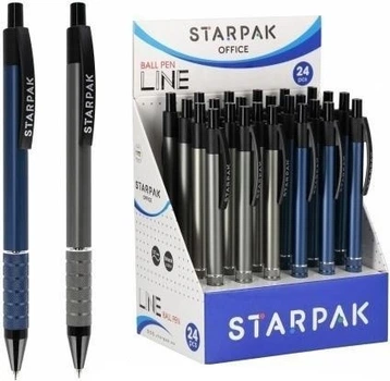 Набір кулькових ручок StarPak Office Off Line 0.7 мм 24 шт (5905523672114)