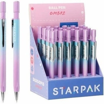 Набір кулькових ручок StarPak Ombre 07 мм 24 шт (5905523672145)