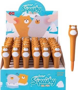 Набір гелевих ручок Squishy Bear 0.5 мм 36 шт (6949029937215)