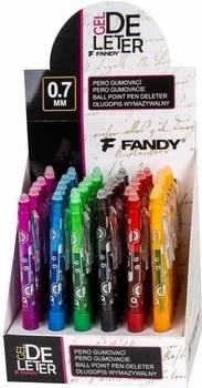 Zestaw długopisów ścieralnych Fandy Candy 0.7 mm 36 szt (8595083599760)