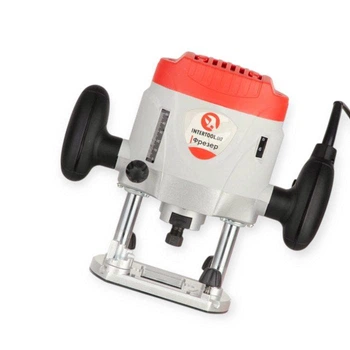 Фрезер 1200 Вт, 8000-28000 об/хв, цанга 6-8 мм, макс глубина 52 мм INTERTOOL