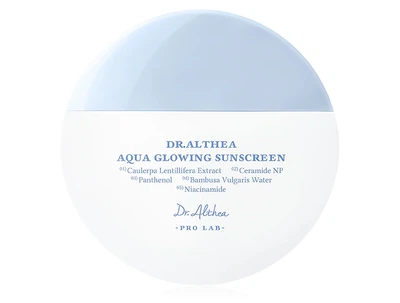 Увлажняющий солнцезащитный крем для лица Dr.Althea Aqua Glowing Sunscreen SPF 50+ PA++++, 45мл (8809447255972)