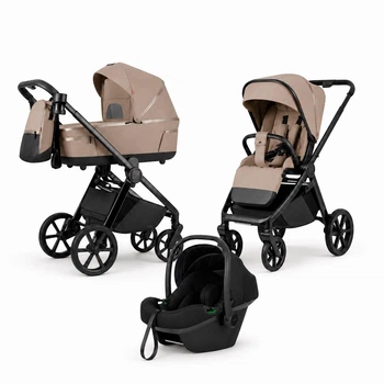Коляска універсальна CARRELLO Omega (3in1) Asteroid Beige
