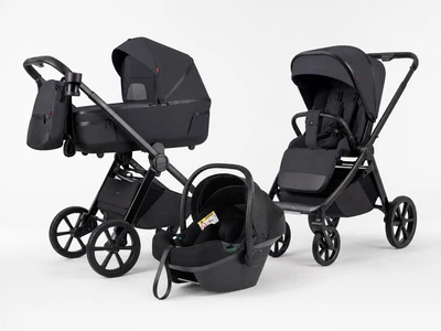 Коляска універсальна CARRELLO Omega (3in1) Meteor Grey