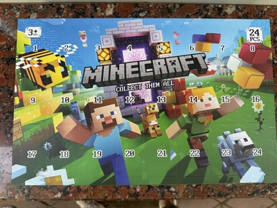 Адвент-календар Minecraft 24 віконця, фігурки Майнкрафт