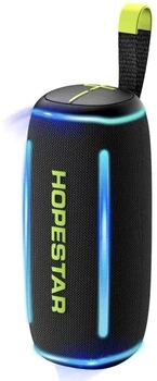 Bluetooth акустика портативна колонка HOPESTAR P64 LED 40W 4000mAh чорний