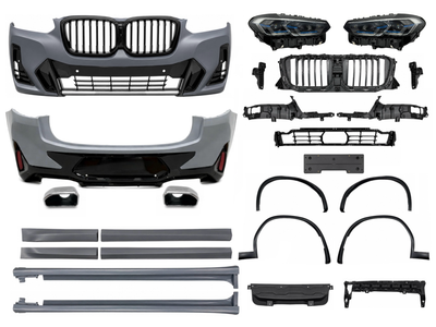 Рестайлинг комплект обвеса M paket LCI 2022+ для BMW X4 G02 2018-2021 для BMW X4 G02 2018- (8684)