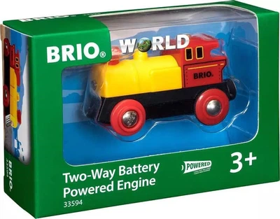 Локомотив Brio Yellow battery-powered locomotive (7312350335941)