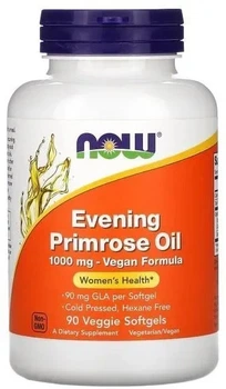 Olej z wiesiołka Now Foods Evening Primrose Oil 1000 mg 90 kapsułek (733739017581)